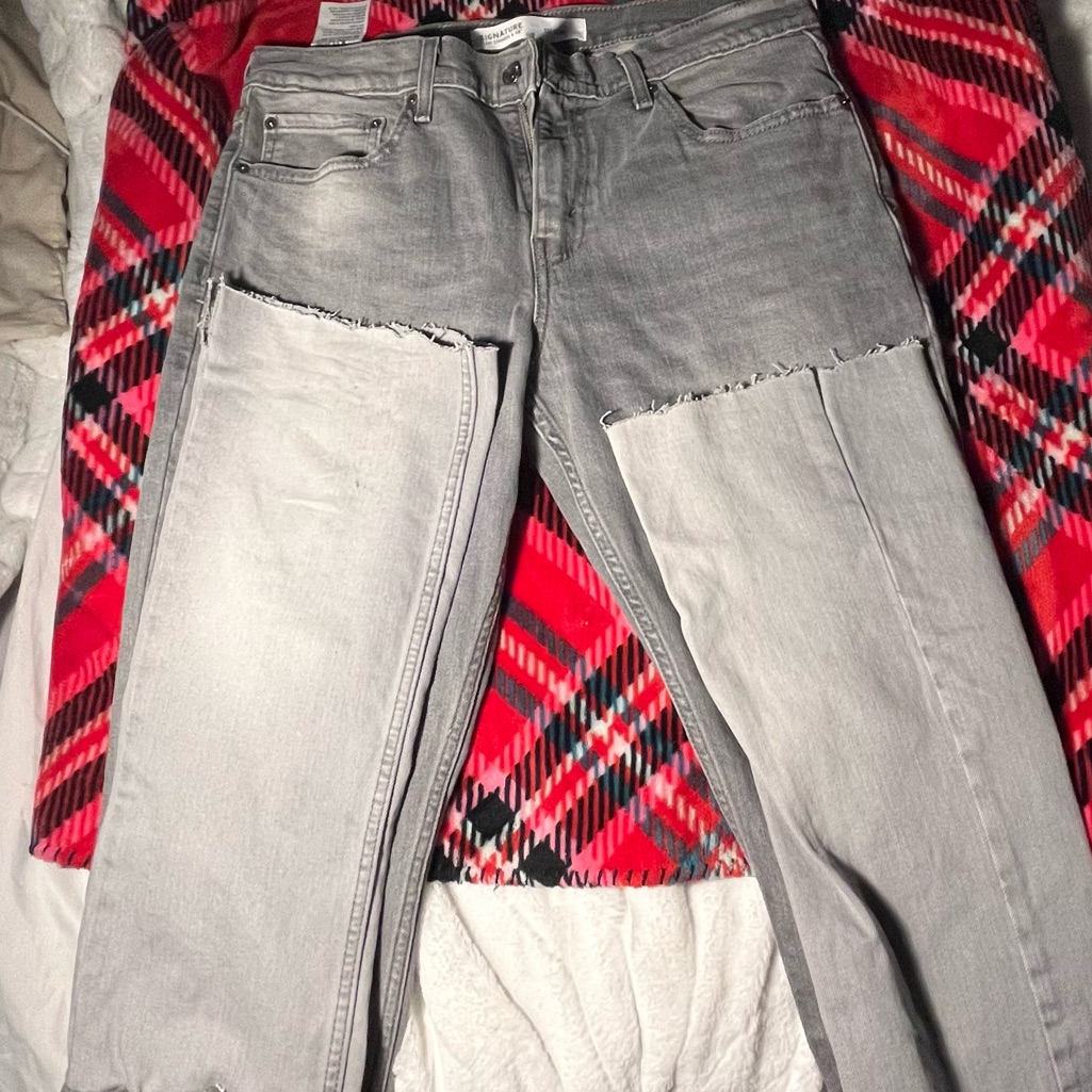 Levis Grey And Light Mix Up Stacks